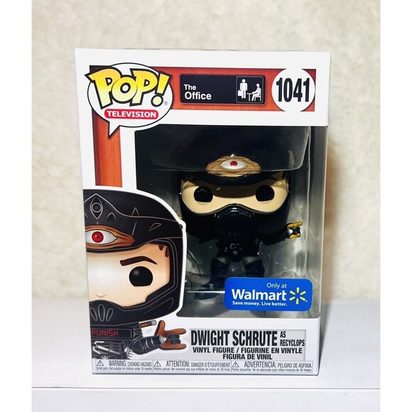 Funko Pop! The Office Dwight Schrute As Recyclops #1041 Walmart Exclusive Figure - Picture 2 of 7